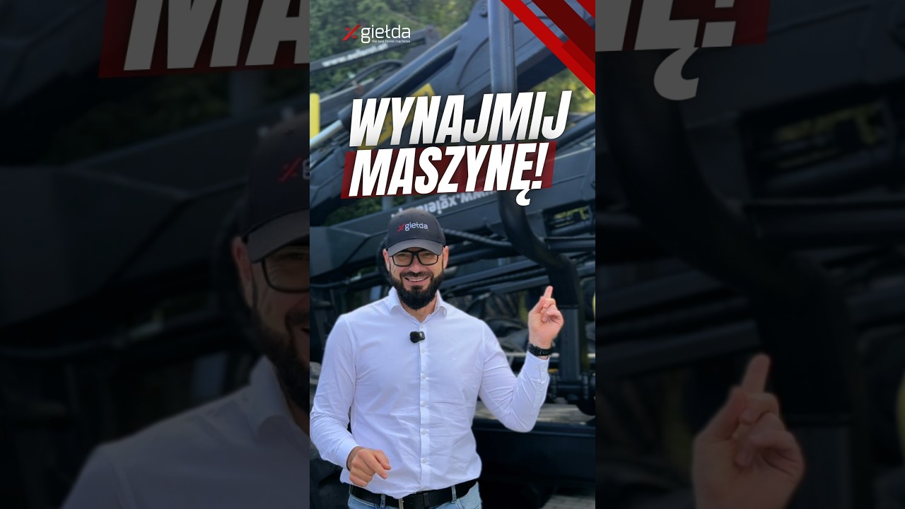 🫵 BRAKUJE CI MASZYN DO PRACY?🌲WYNAJMIJ!