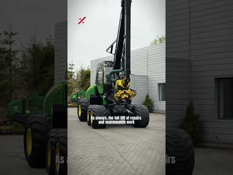 John Deere 1070E Sprzedany #shorts #johndeere #harvester #xgielda #ponsse #forwarder #forest