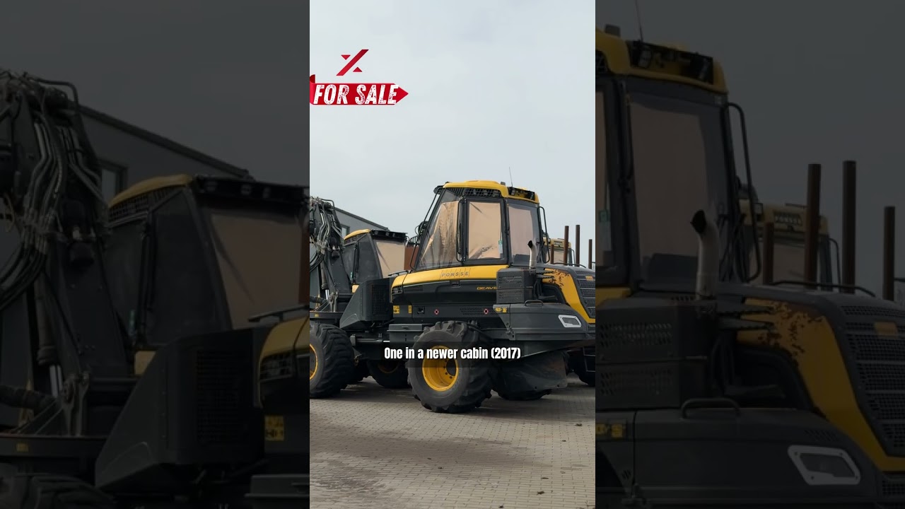 1 Ponsse Beaver sprzedany, 2 są jeszcze na sprzedaż! #ponssebeaver #ponsse #xgielda #forestmachine