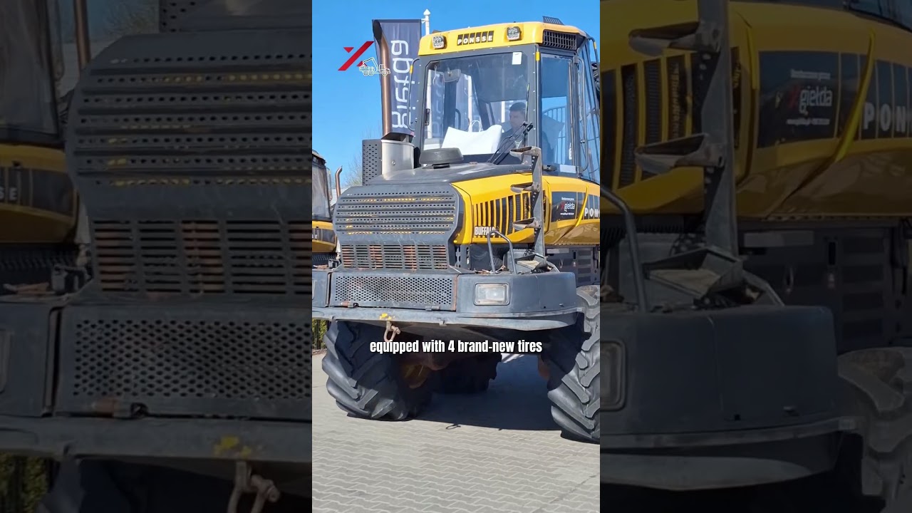 Buffalo pojechał do klienta z Serbii! #serbia #ponsse #ponssebuffalo #xgiełda #customer #shorts