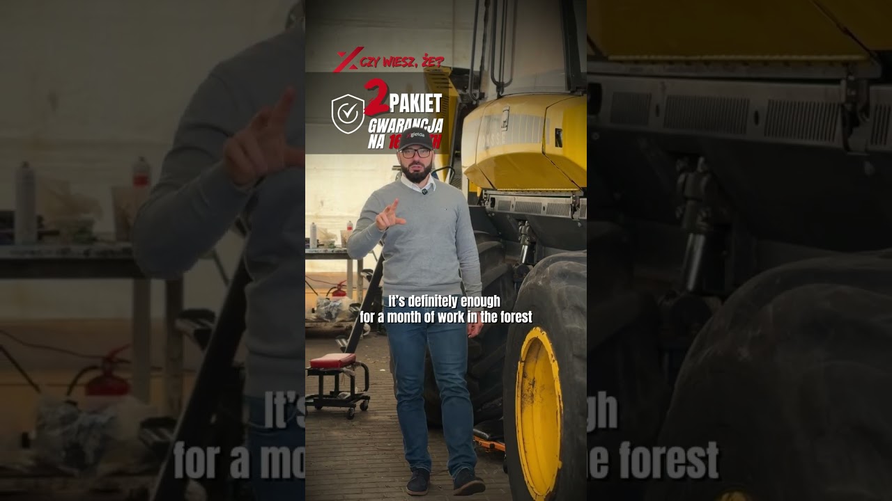 CZY WIESZ, ŻE? U nas możesz kupić maszynę z gwarancją! #gwarancja #ponsse #johndeere #short #xgielda