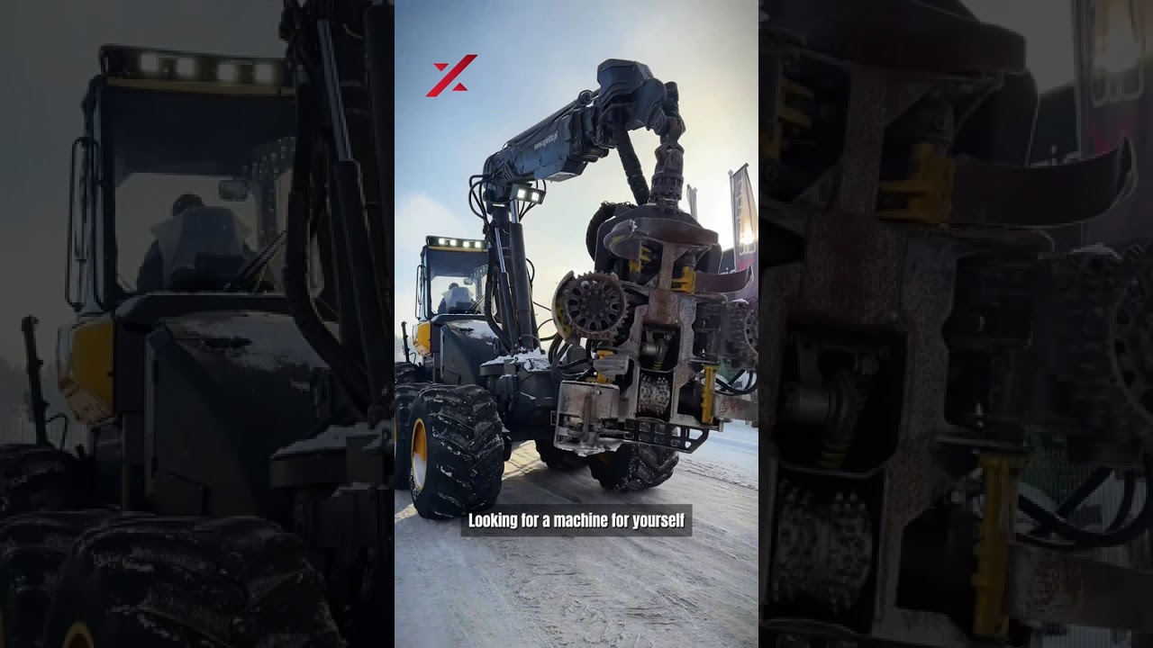 Ergo jest już u Pana Stanisława od stycznia! #ponsseergo #ponsse #xgielda #forestmachine #shorts