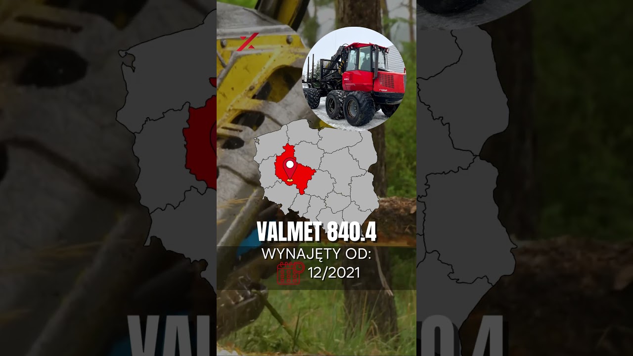 4 WYNAJĘTE MASZYNY! Skorzystaj z opcji wynajmu maszyny leśnej #wynajemmaszyny #ponsse #johndeere