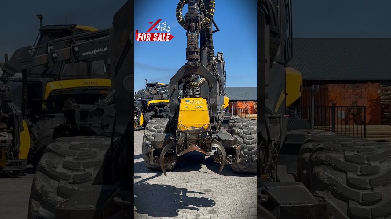 Harvester PONSSE BEAVER już w Gdyni #ponsse #beaver #harvester #forestrymachines #xgielda