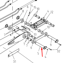 SWORZEŃ ROZPRĘŻNY AM04497