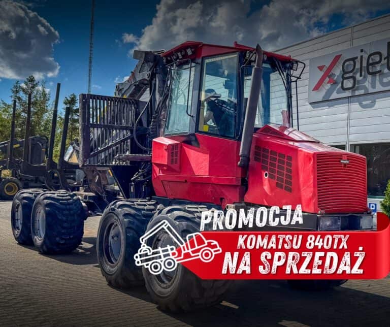 Komatsu 840TX bez serwisu w promocji