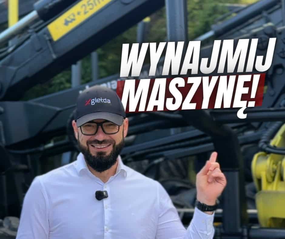 wynajmij maszynę i dokończ zlecenia w lesie