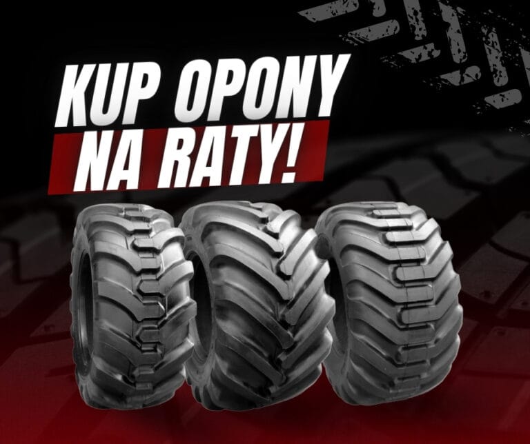 Kup opony do maszyny leśnej na raty