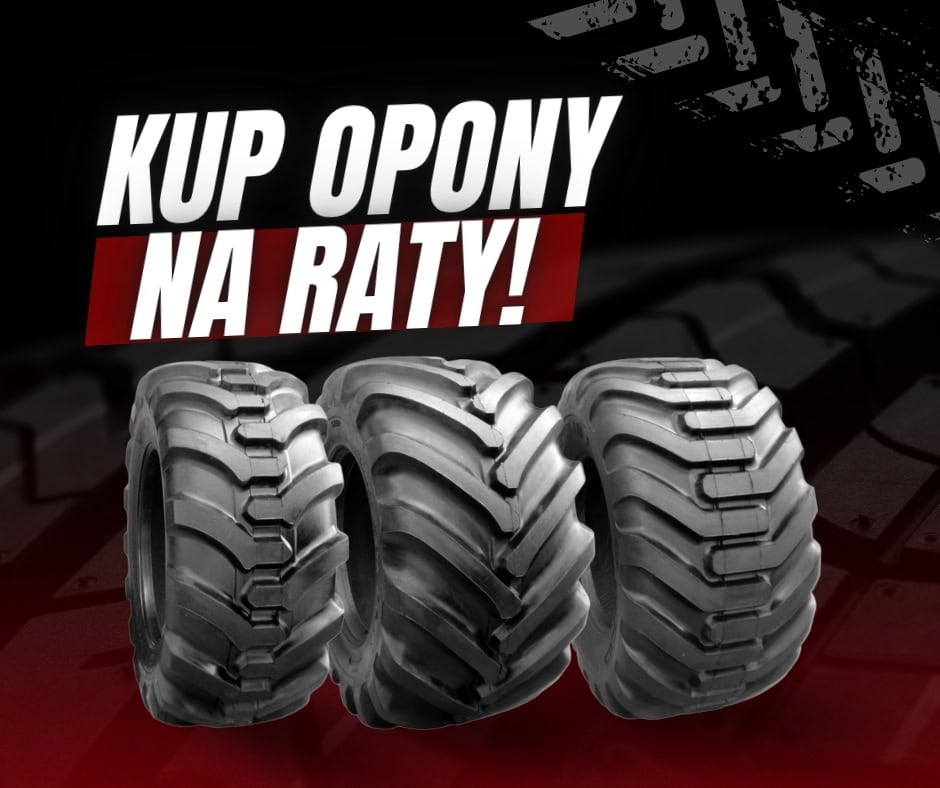 Kup opony do maszyny leśnej na raty
